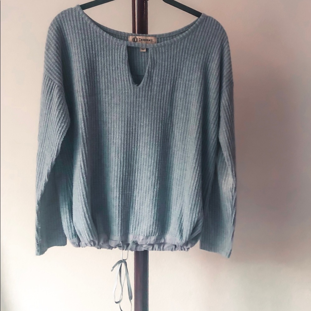 Long sleeve fleece top